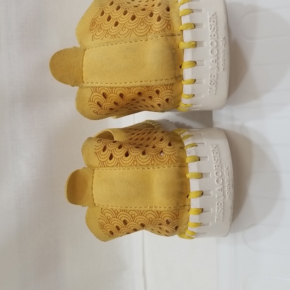 Ilse Jacobsen Golden Rod Perforated Tulip Slip-On Sneakers EU size 37 - Picture 6 of 10